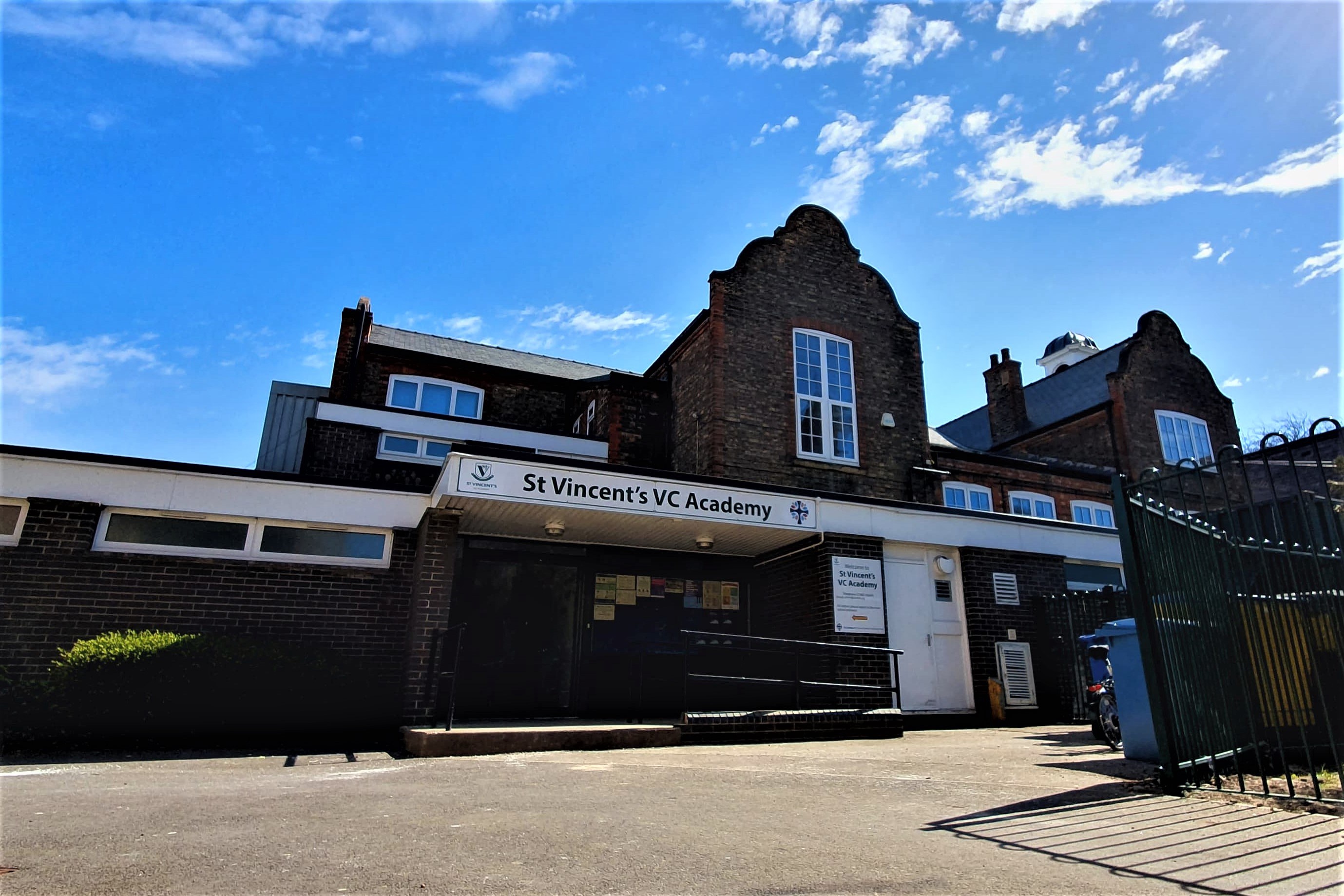 Front Of School New
